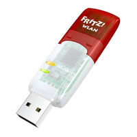 Fritz! FRITZ!WLAN USB Stick Installationanleitung Und Betriebsanleitung