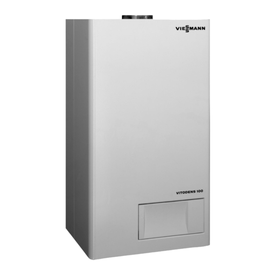 Viessmann Vitodens 100 Typ WB1 Handbücher