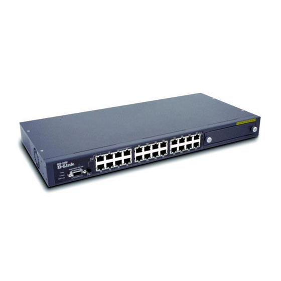 D-Link DES-3326 Handbücher