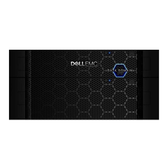 Dell EMC Data Domain DD6300 System Handbücher