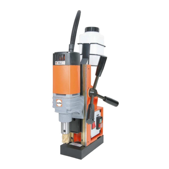 ALFRA ROTABEST Mini 38/50 Weldon Handbücher