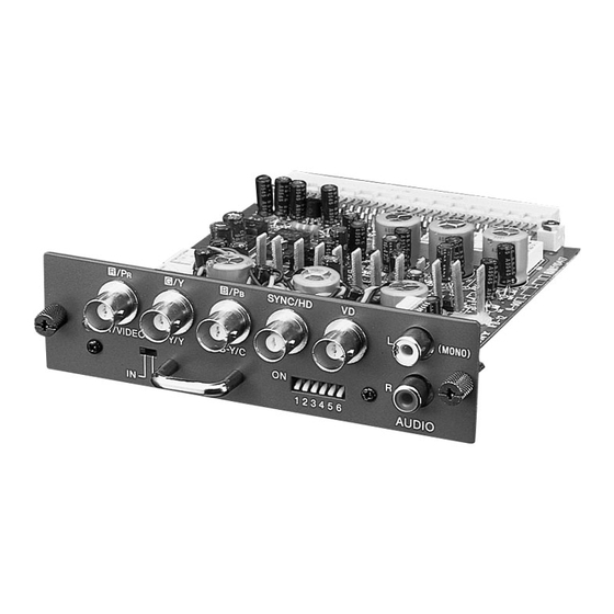 Sony IFB-12A Handbücher