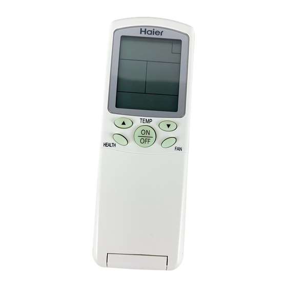 Haier YR-H71 Handbücher