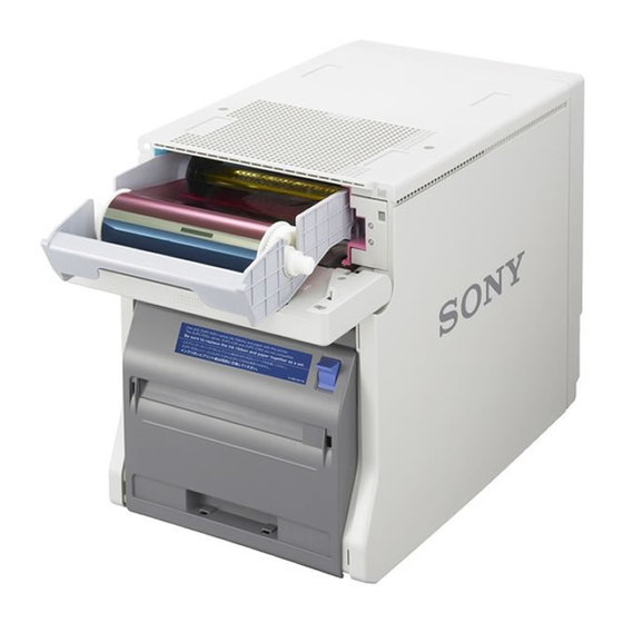 Sony UP-DR200 Handbücher