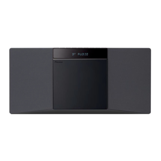 Pioneer X-SMC02 Handbücher
