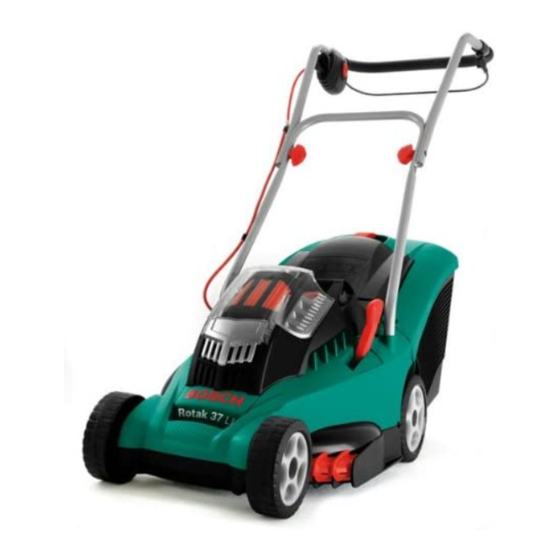 Bosch Rotak 37 LI M Handbücher