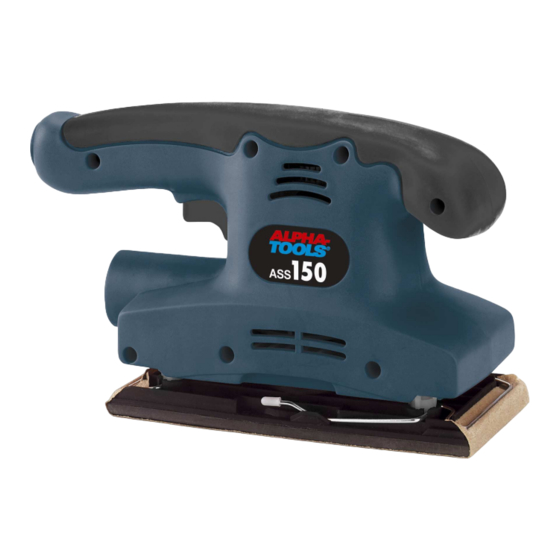 Alpha tools ASS 150 Handbücher