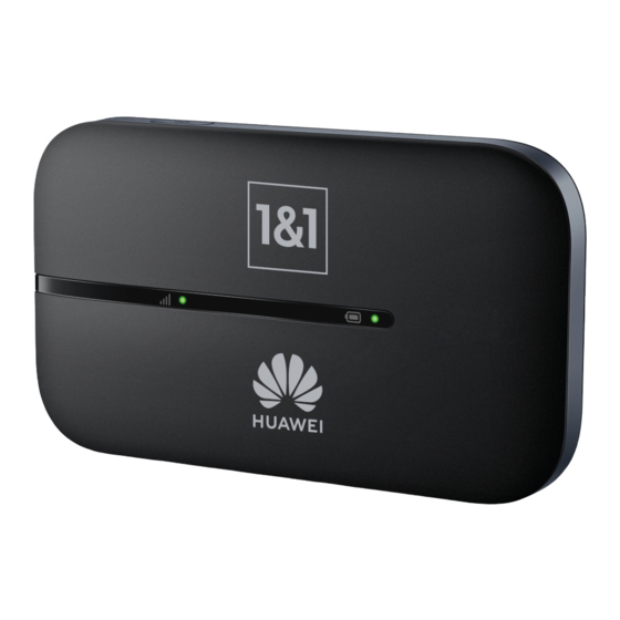 1&1 HUAWEI E5576-320 Handbücher