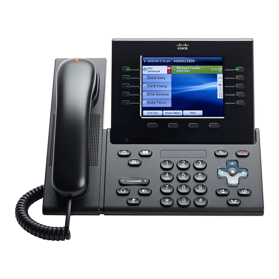 Cisco 8961 Handbücher