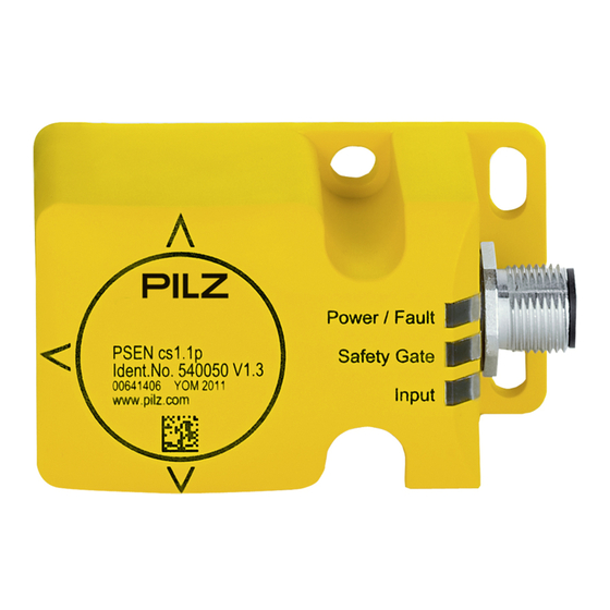 PILZ 540000 BETRIEBSANLEITUNG Pdf-Herunterladen | ManualsLib