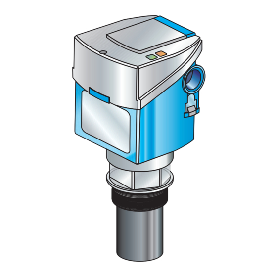 Endress+Hauser Prosonic T FMU130 Handbücher