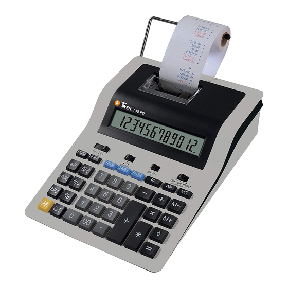 TWEN 130 PD Handbücher