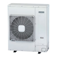 Hitachi RAS-6HVRC2E Installations- Und Betriebshandbuch