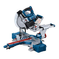 Bosch HEAVY DUTY GCM 18V-254 D Professional Originalbetriebsanleitung
