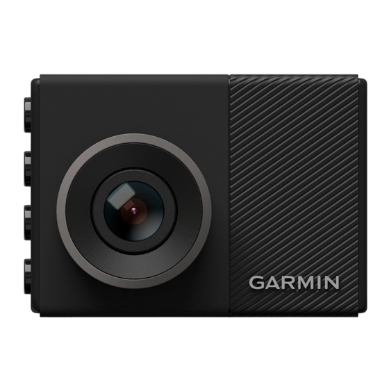 Garmin dash cam 45 Handbücher