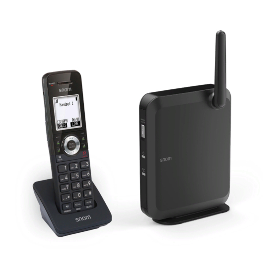 Snom M110 SC Bundle Handbücher