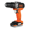 Bohrmaschinen Black+Decker BDCHD12S1 Übersetzung Der Ursprünglichen Anweisungen