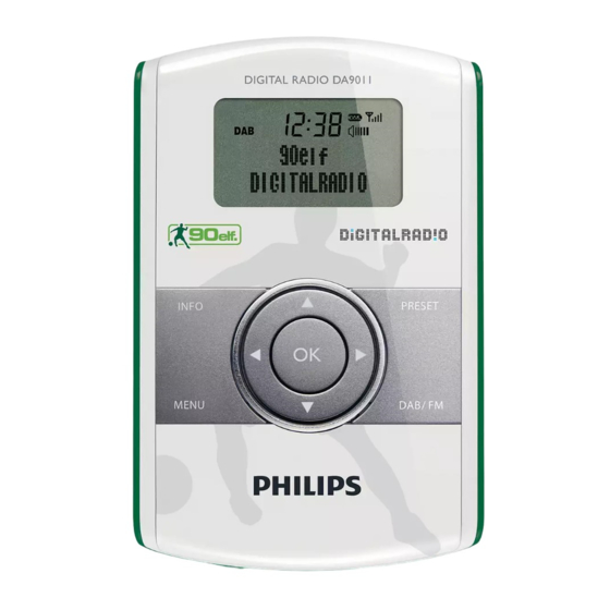 Philips DA9011 Handbücher
