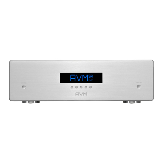 AVM OVATION MA 6.2 Handbücher