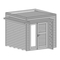 Gartenhäuser Weka Pure Garden V1 417252540000 Montageanleitung