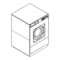 Waschmaschinen Miele professional PW 6241 EL Installationsplan