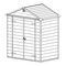 Lagerschuppen Palram Skylight Shed - 6x4 Montageanleitung
