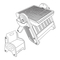 Tische Costway HY10309 Handbuch