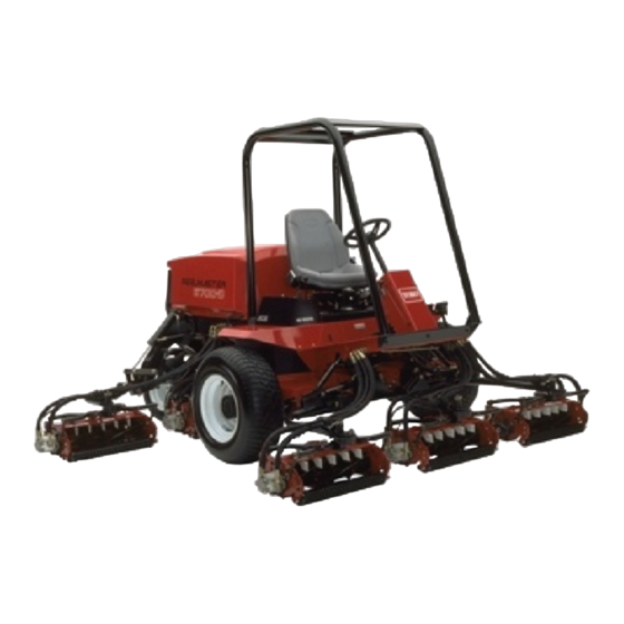 Toro Reelmaster 6700-D 03813 Handbücher