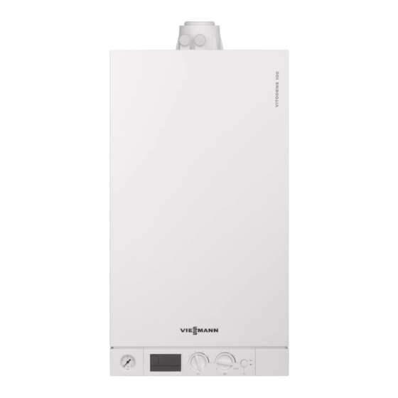 Viessmann VITODENS 100-W B1HA Handbücher
