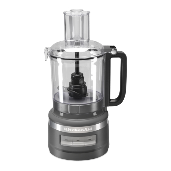 KitchenAid 5KFP0919 Handbücher