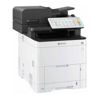 Kyocera ECOSYS MA4000cifx Bedienungsanleitung