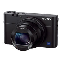 Sony Cyber-shot DSC-RX100 Benutzeranleitung
