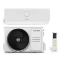 Bosch Climate 5000i Installationsanleitung