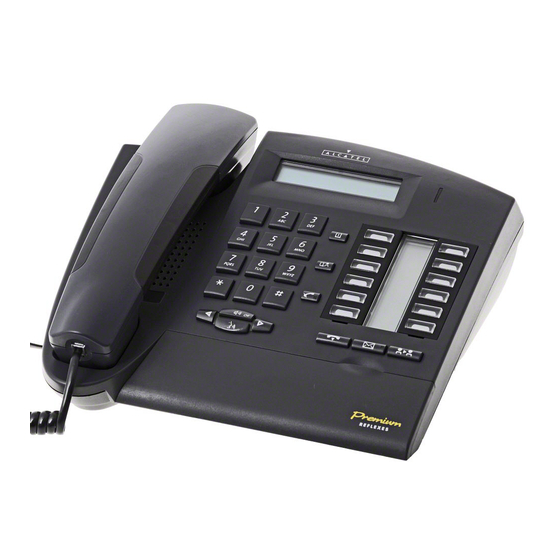 Alcatel Premium Reflexes Handbücher