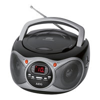 Aeg SR 4351 CD Bedienungsanleitung