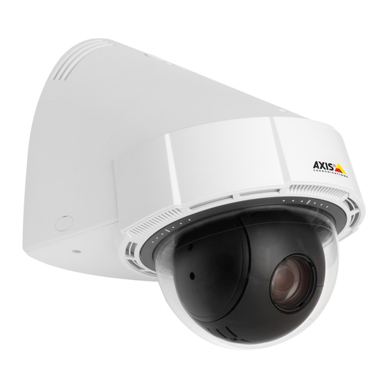 AXIS P54 SERIE INSTALLATIONANLEITUNG UND BETRIEBSANLEITUNG Pdf ...