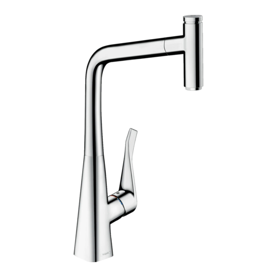 Hansgrohe Metris Select 320 1jet Handbücher