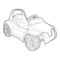 Kinderfahrzeuge Peg Perego 6 Volt RACER Gebrauch Und Wartung