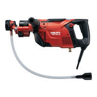 Hilti DD 30-W Betriebsanleitung