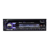 Sony MEX-BT2600 Bedienungsanleitung