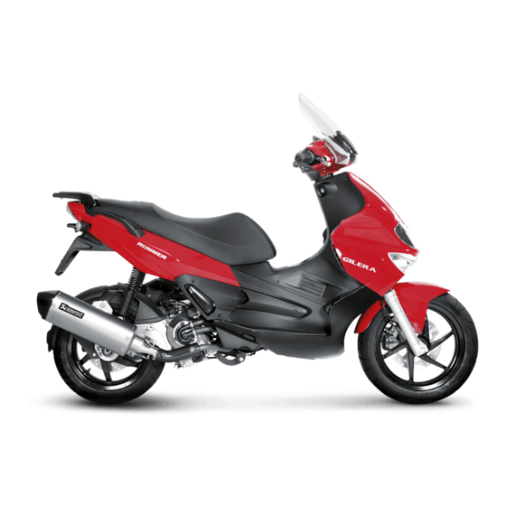 Gilera Runner ST 125 Handbücher