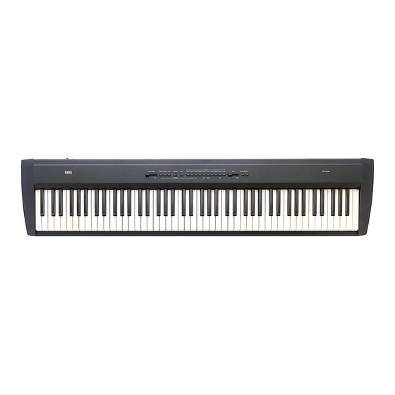 Korg SP-200 Handbücher