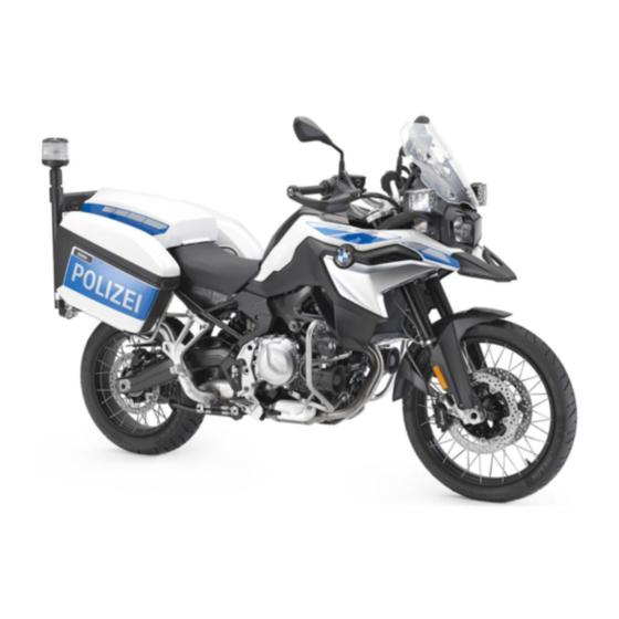 BMW F 750 GS Handbücher