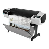 HP DESIGNJET T1300 ePrinter Handbuch