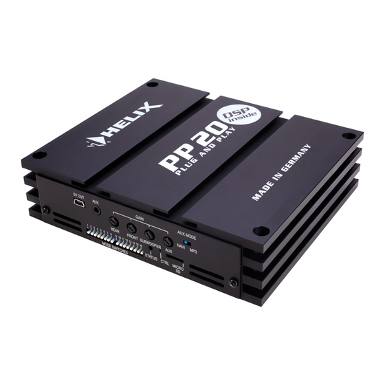 HELIX PP20 DSP Handbücher