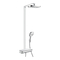 Badausstattung und Badeinrichtung Hansgrohe Raindance Select 2jet Showerpipe EcoSmart Gebrauchsanleitung, Montageanleitung