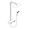 Badausstattung und Badeinrichtung HANSGROHE Raindance Select E 360 Showerpipe EcoSmart 27287000 Gebrauchsanleitung, Montageanleitung