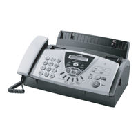 Brother FAX-T102 Installationsanleitung