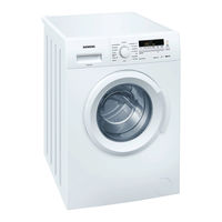 Siemens iQ100 WM14B222 Gebrauchsanleitung