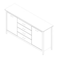 Marckeric BUFFET 2P 4C Montageanleitung